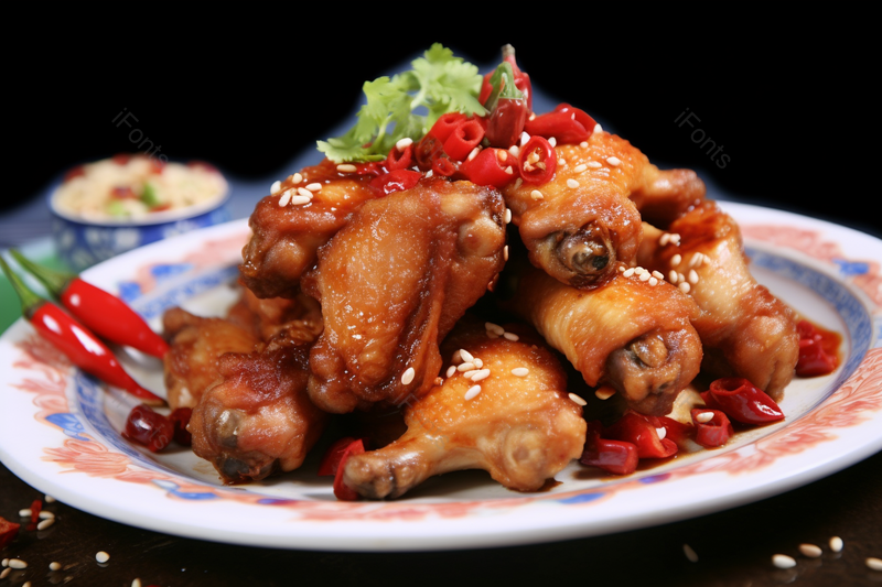 中华美食肉质紧实鲜美豉香风味排骨美食特写摄影背景,高清,摄影图,摄影图片,图片大全,摄影图免费下载